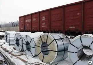 Фото №0 Выгрузка из крытого вагона ДСП