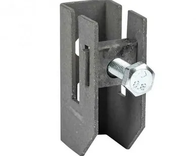 фото Держатель для полосы толщиной до 8мм с фиксирующим болтом (РФ)