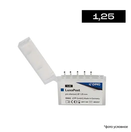 Фото №0 Штифты стекловолоконные LuxaPost refill 1,25 мм 5 шт