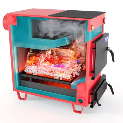 Фото №5 Котел дровяной Teplonoff Wood (уголь + дрова) 12кВт на дровах, 16 кВт на угле, до 6-7 часов