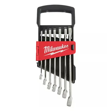 Фото №0 Набор метрических ключей Milwaukee (7шт) 7 PC MAXBITE METRIC COMB. SPANNER SET – 1PC