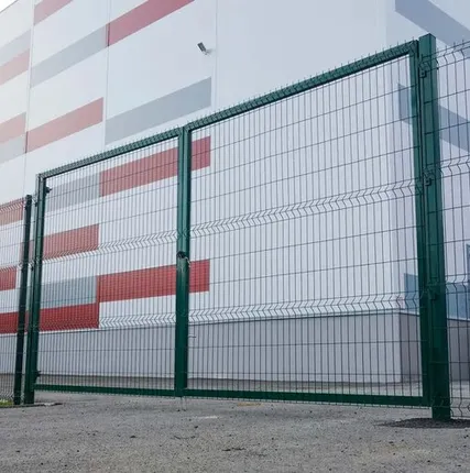 Фото №0 Ворота распашные для 3д забора 3000х2000 мм