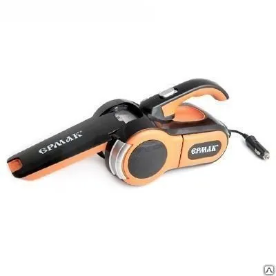 Фото №0 ЕРМАК Пылесос автомобильный ПЛ-80, 12В, 80Вт, без мешка для сбора пыли