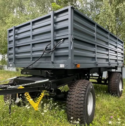 Фото №0 Прицеп тракторный 2ПТС-10 (на три стороны, гп 10 тонн)