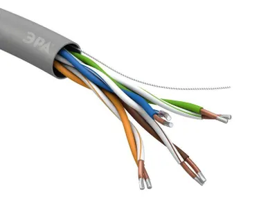 фото Кабель  UTP 4x2x24 AWG Cat5e CCA PVC 305м SIMPLE (м) ЭРА Б0044434