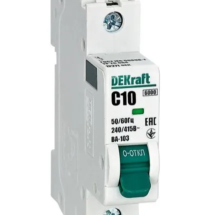 Фото №0 Выключатель автоматический ВА 103-1р-010а-с SchE 12271DEK