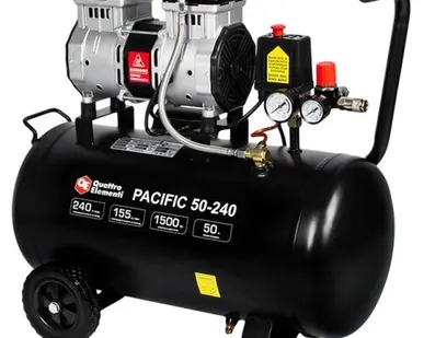 фото Безмасляный поршневой компрессор QUATTRO ELEMENTI PACIFIC 50-240