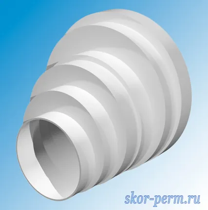 Фото №0 Соединитель универсальный эксцентриковый D160/150/125/120/100/80 ПВХ, ERA