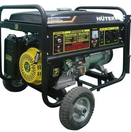 Фото №0 Электрогенератор DY8000LX с колёсами