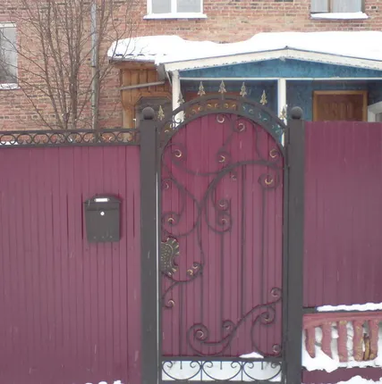 Фото №0 Ворота кованые