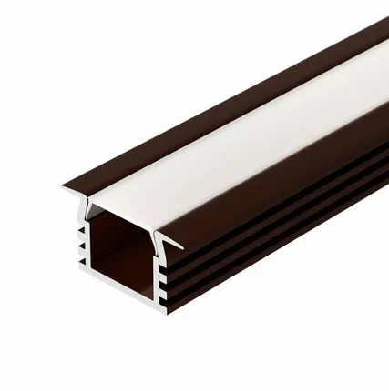 Фото №0 Профиль PDS-F-2000 ANOD Brown Deep (Arlight, Алюминий)