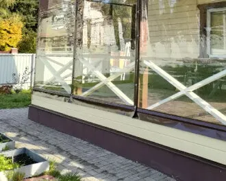 фото Мягкие окна с кантом ПВХ