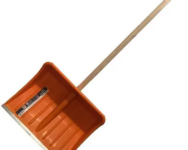 фото Лопата снеговая Викинг про 500*390*80/5 мм с планкой с дер/ч