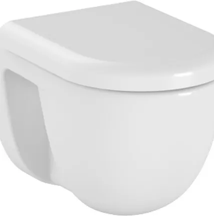 Фото №0 Унитаз подвесной безободковый VitrA S40 Rim-Ex SmoothFlush белый 7759B003-0075