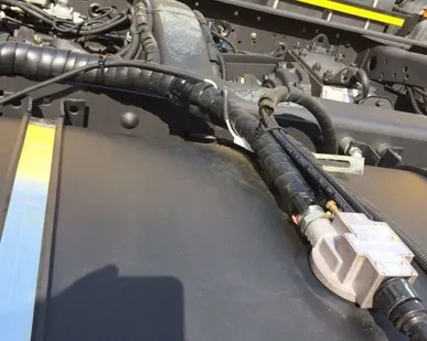 фото Ленточный подогрев топливной магистрали 4м