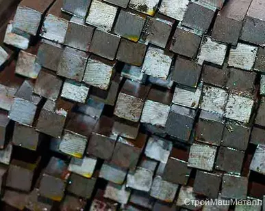 фото Квадрат калиброванный 25х25 мм ст 09г2с ГОСТ 8559