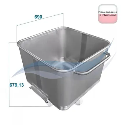 Фото №0 Тележка чан "Чебурашка" 200л