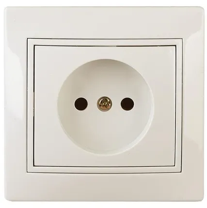 Фото №0 Розетка СП Plano 2P 1-201-02 16А-250В IP20 сл. кость Intro Б0027608