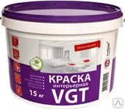 фото Краска ВД-АК-2180 интерьерная белоснежная (влагостойкая) (15 кг) (белое вед