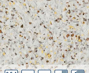 фото Жидкие обои Silk Plaster Nord 922, Бело-коричневый