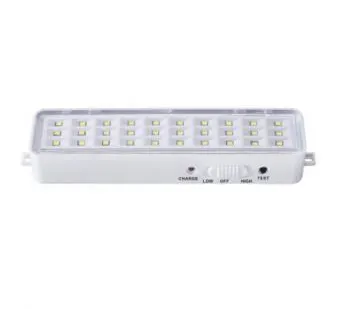 фото Светильник светодиодный аварийный СБА 1096-30DC 30LED 600mAh lithium battery DC IN HOME