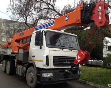 фото КС 55713-6К-3 автокран 25т. (МАЗ-6312В3)