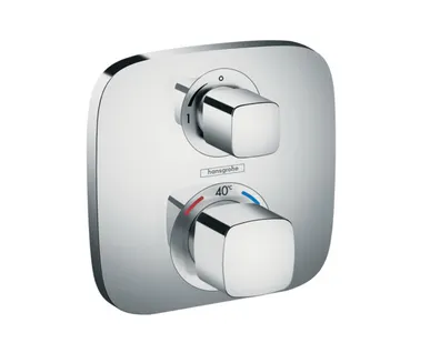 фото Термостат с запорным вентилем Hansgrohe Ecostat E 15707000 (на 1 потребителя)