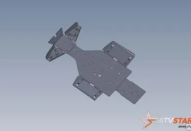 фото Защита днища квадроцикла BRP Commander 1000 X