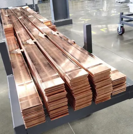 Фото №0 Шина медная 10х80х4000 мм М1Т