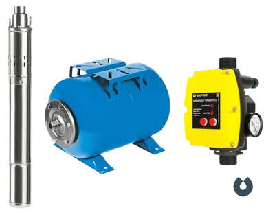 фото Насосная станция АКВАРОБОТ ECO VINT 1-24