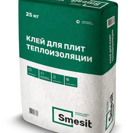 Фото №0 Клей для теплоизоляции, 25кг, Smesit