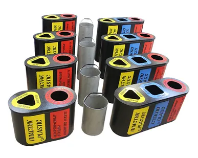 фото Урны для раздельного сбора мусора