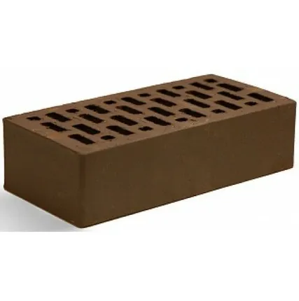 Фото №0 Кирпич облицовочный пустотелый 1 NF одинарный КЗ Воротынский терракот М-150