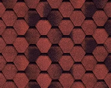 фото Гибкая черепица Tilercat двухслойная Прима 1000x317x3.5мм красный