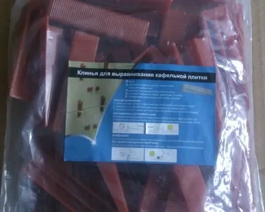 фото Система укладки плитки DLS (клин, пачка 50 шт.)