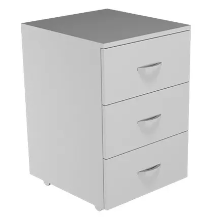 Фото №0 Подкатная тумба с 3 ящиками НВ-400 ТЯ (420×460×650)