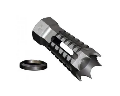 фото Дульный тормоз компенсатор ДТК (пламегаситель) YHM Annihilator Flash Hider 5.56 1/2 x 28 (YHM-27-ZH)