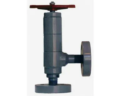 фото Клапан запорный угловой 22нж69нж