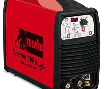 фото Cварочный инвертор TELWIN SUPERIOR 400 CE - 350 А, 11,5 кВт, диаметр 6 мм