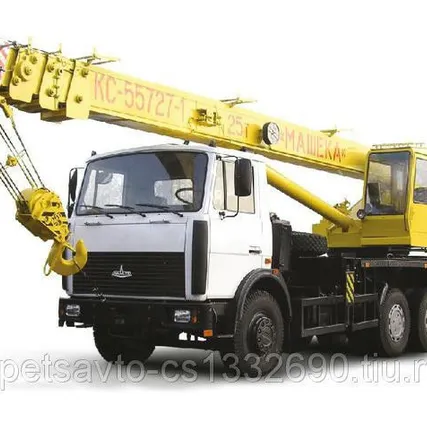 Фото №0 Аренда кранов 25 тонн