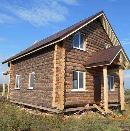 Фото №0 Дома из бревна