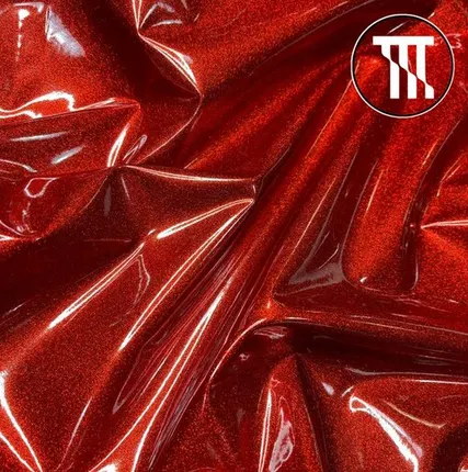 Фото №0 Винил, цв. Красный с блестками