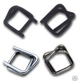 фото Пряжка проволочная 16мм/19мм (1000шт) 5/8 стальная