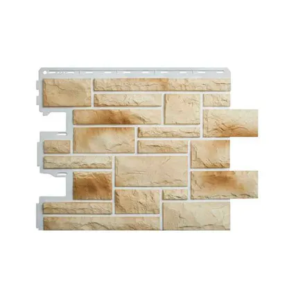 Фото №0 Фасадная панель (АП) "КАМЕНЬ ПРАЖСКИЙ" (04) 795*591 мм (раб.размер 673*560)