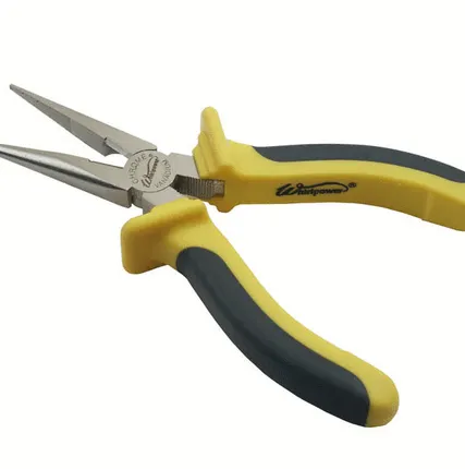 Фото №0 Тонкогубцы мини 120мм, никел покрытие, двухкомп ручки, 103534-120 УПРАВДОМ