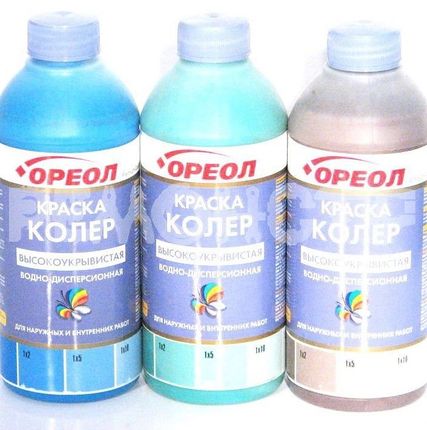 Фото №0 Колер ОРЕОЛ вд 0,5л (сирень) (10)