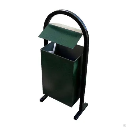 Фото №0 Урна для мусора У-5 с крышкой