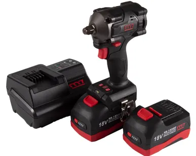 фото Гайковерт аккумуляторный ударный 1/2 quot;, 900 Нм, 18 В, укороченный, 4 предмета, кейс MIGHTY SEVEN DW-404A