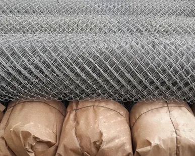 фото Сетка плетеная рабица 50х50 мм, d=3,0 мм, 1,5х10 м оцинкованная