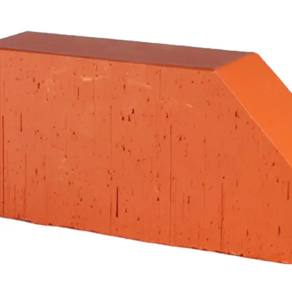 Фото №0 Кирпич облицовочный фигурный полнотелый Lode Janka F6 гладкий, 250*120*65 мм